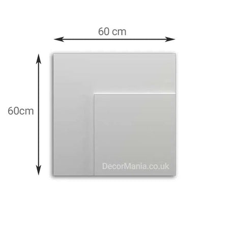 3D Wall Panel - DOUBLE SQUARE - DecorMania.eu