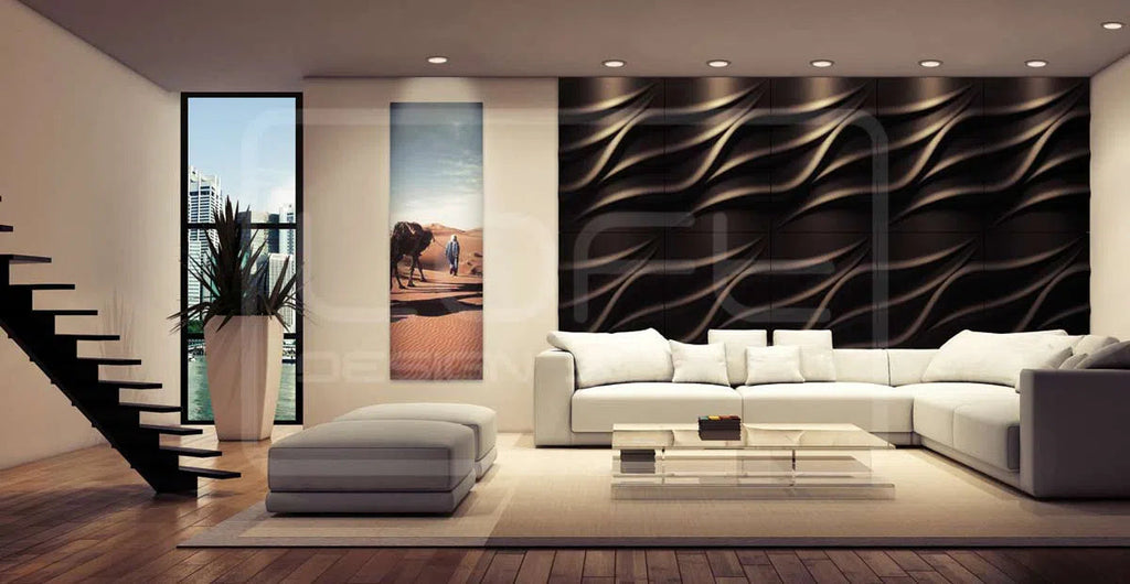 3D Wall Panel - TIDE - DecorMania.eu