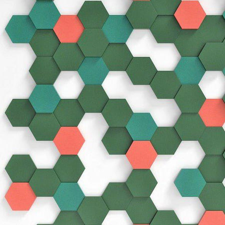 HEXA S Soft Acoustic Wall Panel - DecorMania.eu