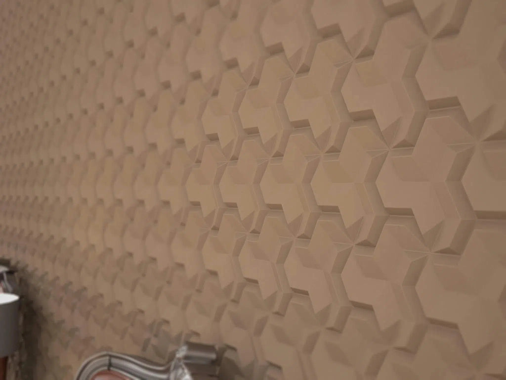 HEXA.2 3D Wall Panel EPS - 3D Polystyrene Wall Panels | DecorMania